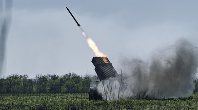 Украинская армия обстреляла Васильевку в Запорожской области из РСЗО Град