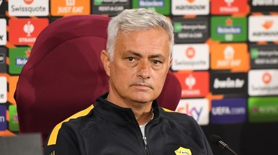 Моуринью похвалил игроков Ромы после победы над Байером в полуфинале Лиги Европы