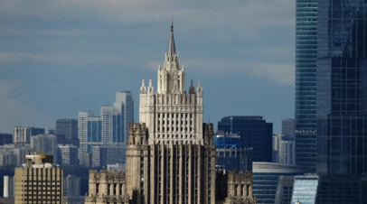 МИД: Россия имеет право на нейтрализацию угроз, возникших из-за британских ракет у ВСУ
