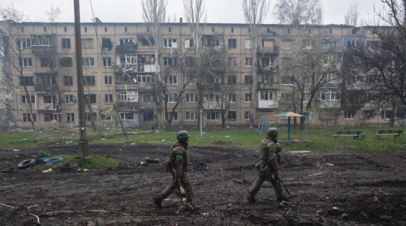 В Минобороны сообщили, что на западе Артёмовска и в районе Красного идут ожесточённые бои