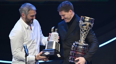 Яшкин признан самым ценным игроком регулярного чемпионата КХЛ