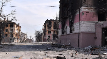 ТАСС: в Мариуполе произошло несколько взрывов