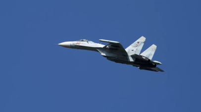 МО России: Су-27 сопроводил два бомбардировщика США над Балтийским морем
