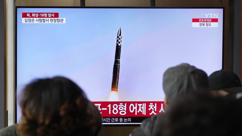 Южная Корея, США и Япония намерены обмениваться данными о пусках ракет КНДР
