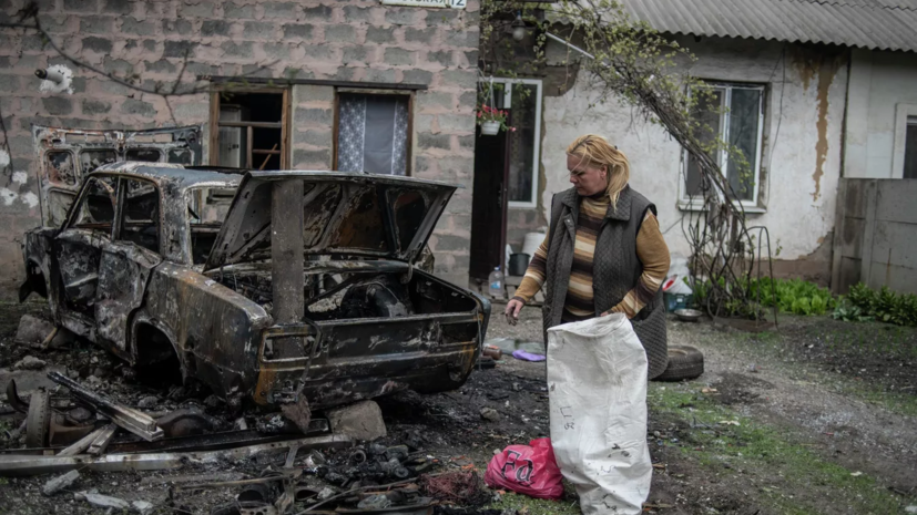 Украинцы вновь обстреляли мирных жителей Донецка