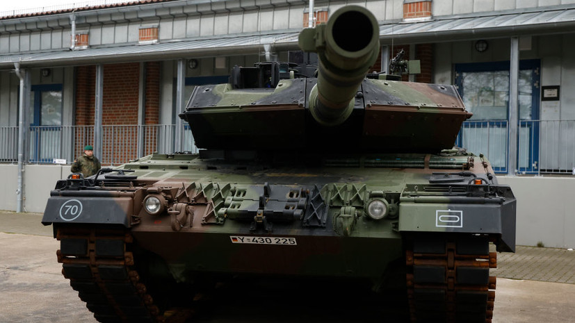 Комбриг Ходаковский сообщил, что на линии фронта в ДНР замечены танки Leopard