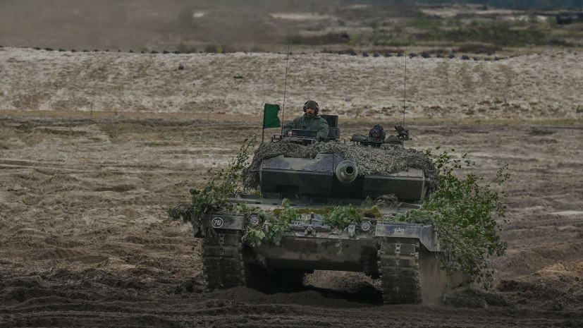 Пушилин: ВСУ расстреляли брошенный Leopard, чтобы он не достался России в качестве трофея