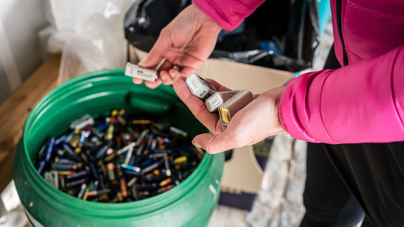 В Симферополе открыли пункты сбора использованных батареек