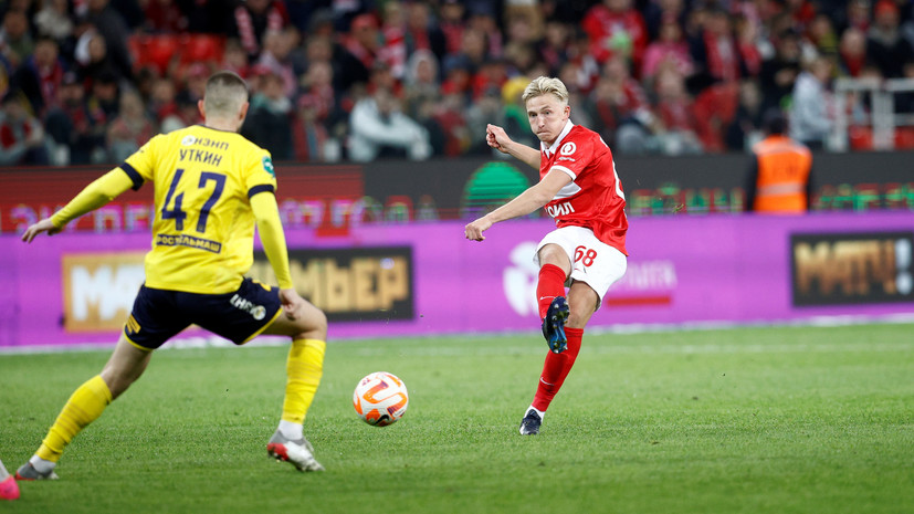 Орлов заявил, что ему нравится игра полузащитника «Спартака» Литвинова