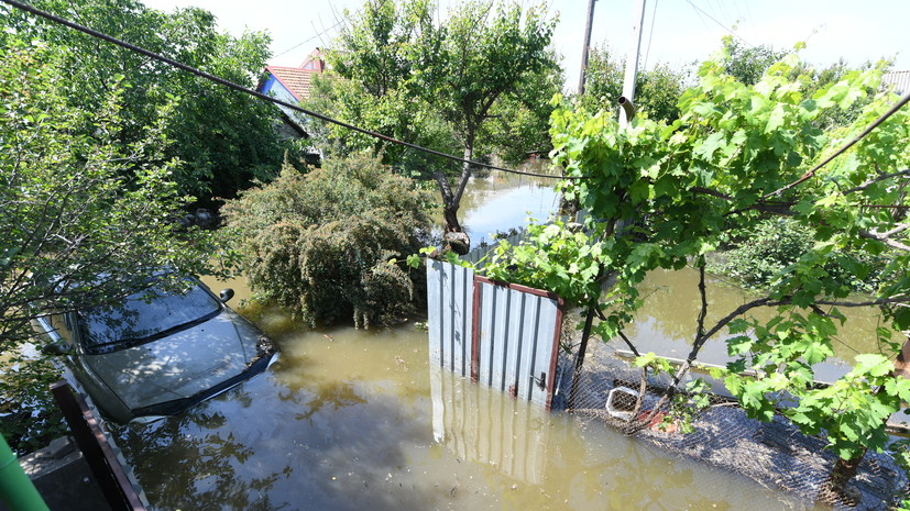В Херсонской области после ЧП на Каховской ГЭС подтоплено около 15 тысяч домовладений