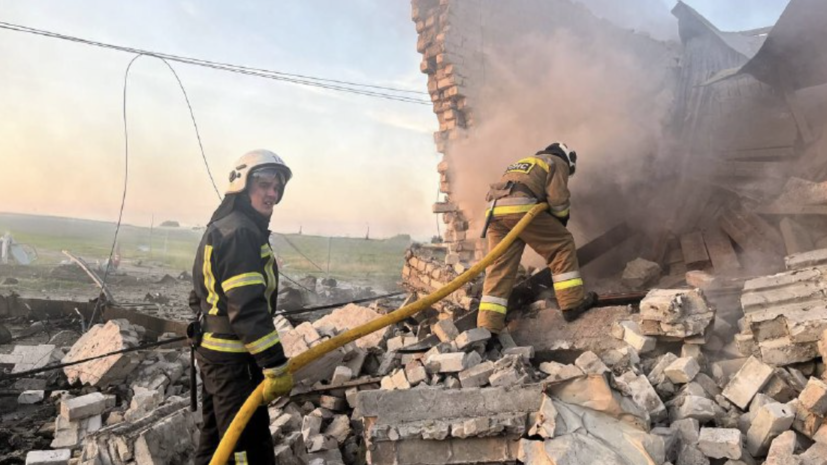 Власти сообщили о повреждении промышленного объекта в Умани Черкасской области