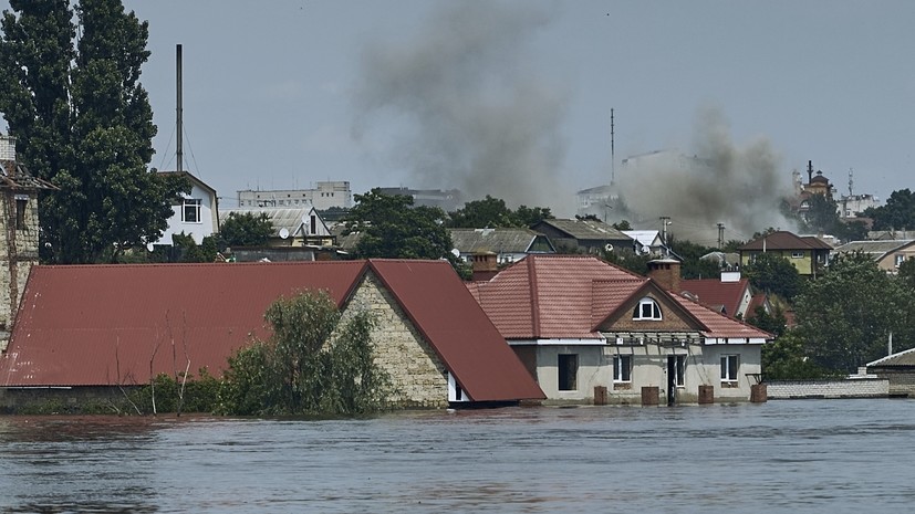 Количество подтопленных жилых домов в Херсонской области выросло почти до 22,3 тысячи