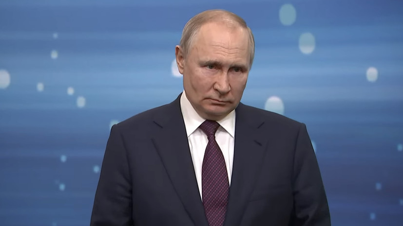 «Ни на одном из участков противник успеха не имел»: Путин рассказал о ходе украинского наступления в зоне СВО