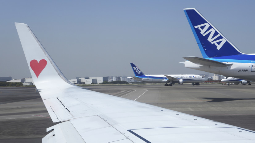 Работа взлётно-посадочной полосы после ЧП в аэропорту в Токио восстановлена