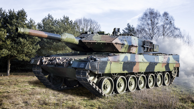 В МО России сообщили, что за сутки уничтожено четыре танка Leopard ВСУ