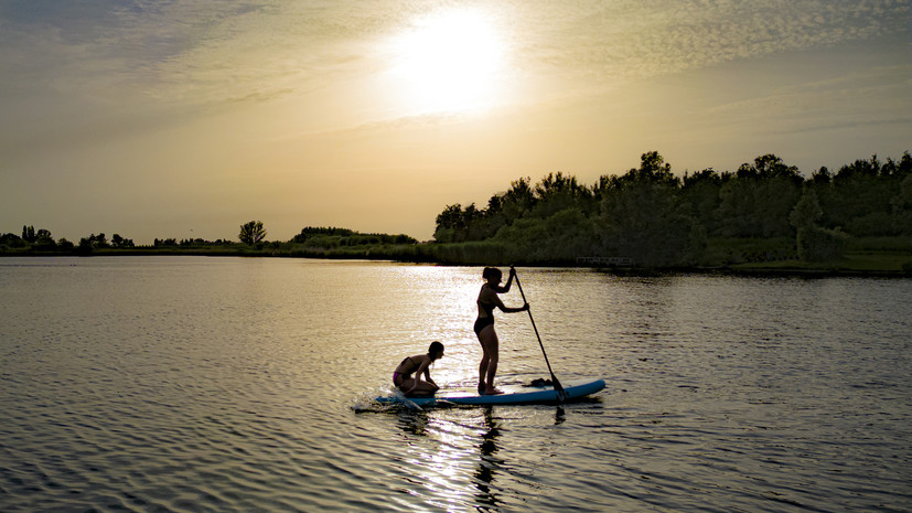 В Татарстане Госкомитет по биоресурсам начал рейды против сапбордов на Голубых озёрах