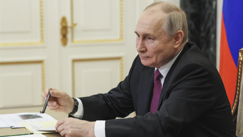 Путин: Россия никогда не отказывалась от переговоров для мирного урегулирования на Украине