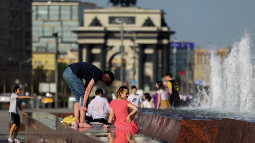 В Москве из-за жары объявлен «оранжевый» уровень опасности