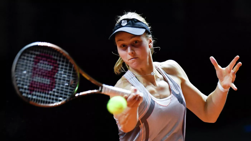 Самсонова снялась с четвертьфинального матча с Саснович на турнире в Хертогенбосе