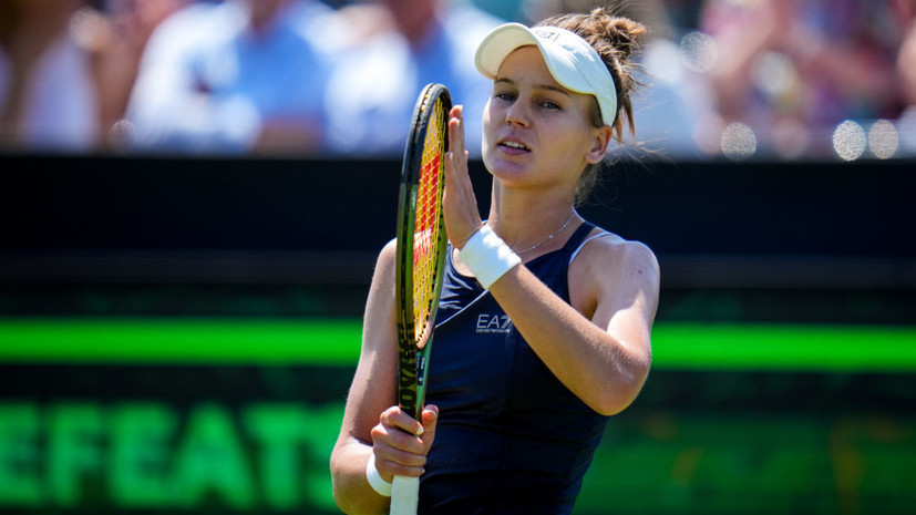 Кудерметова обыграла Грунчакову и вышла в финал турнира WTA 250 в Хертогенбосе