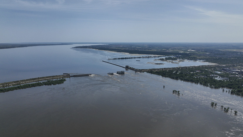 ТАСС: почти 13 тысяч затопленных после прорыва Каховской ГЭС  домов освобождено от воды