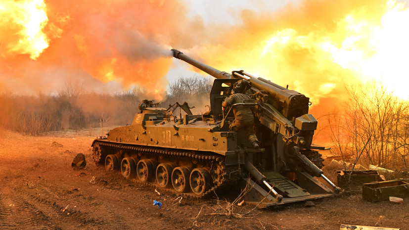 «Огнём артиллерии уничтожена живая сила националистов»: в ВС РФ заявили об отражении атаки на Запорожском направлении