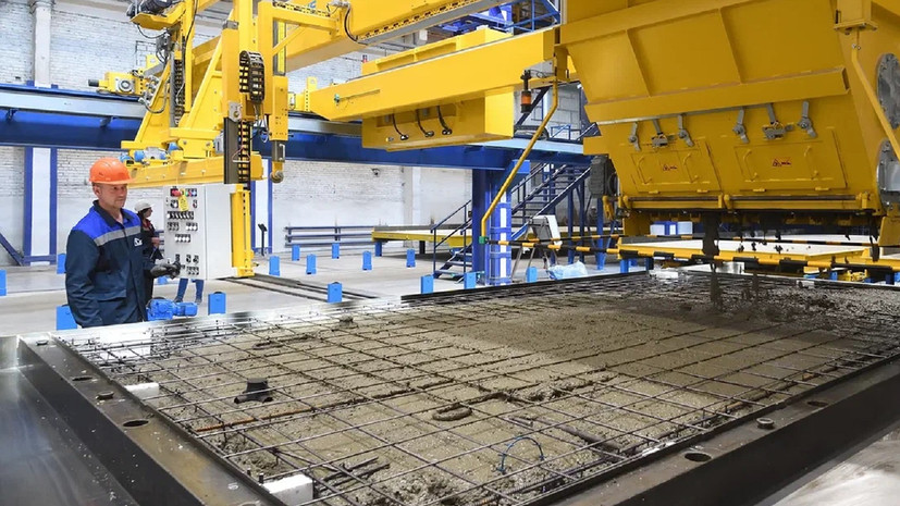 Ростокинский завод железобетонных конструкций запустил новую производственную линию