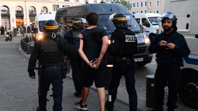 МВД Франции направило подкрепление в Марсель из-за сложной ситуации с беспорядками