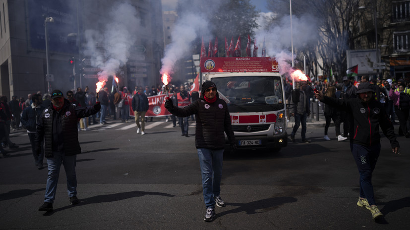 BFMTV: полиция задержала 16 участников беспорядков в Марселе