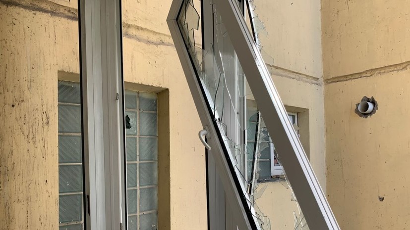 Оперативные службы: ВСУ обстреляли поликлинику в Запорожской области, повреждена кровля