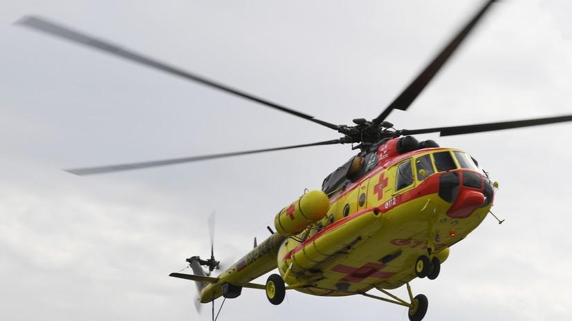 За полгода вертолёты тульской санавиации совершили 116 вылетов