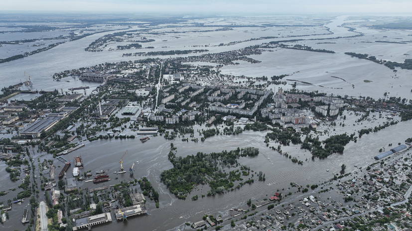 Число жертв разрушения Каховской ГЭС в Херсонской области увеличилось до 55
