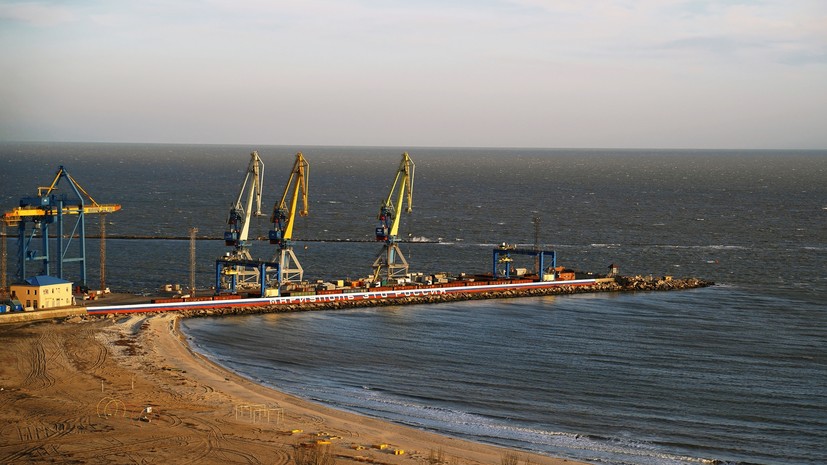 В порту Мариуполя начали восстановление таможенного поста