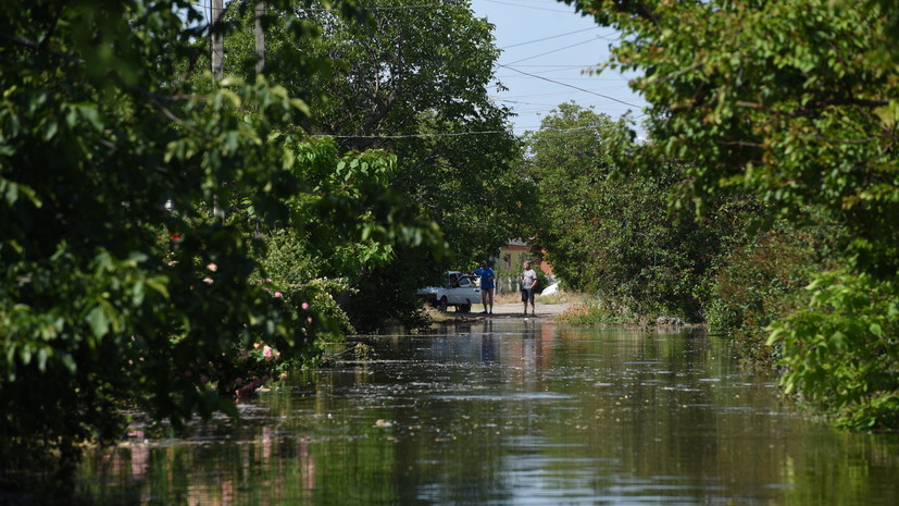 В Херсонской области начата выплата компенсаций за ущерб от наводнения
