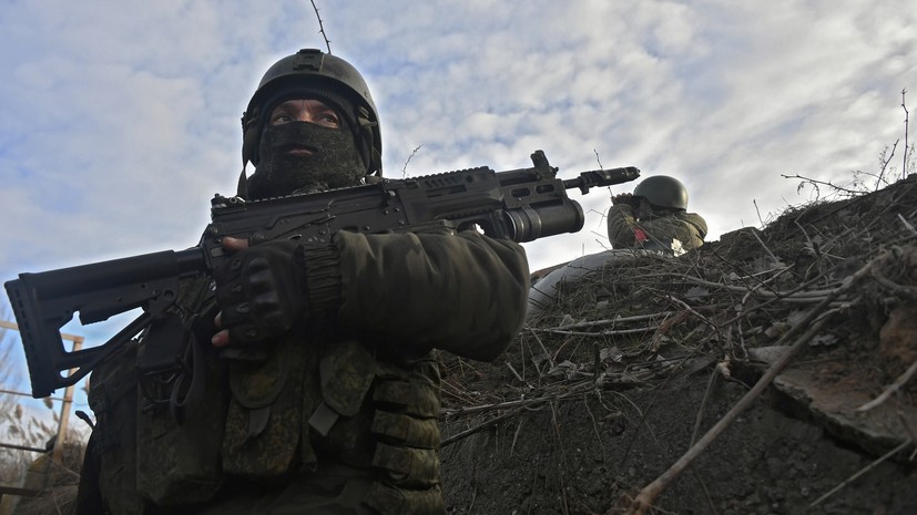 МО: ВС России отразили девять атак ВСУ на Донецком направлении