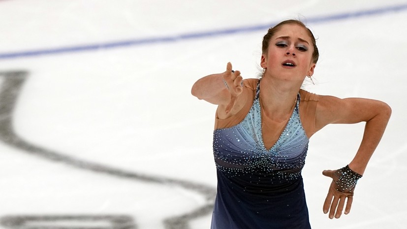 Горбачёва травмировалась, упав на тренировке с тройного акселя