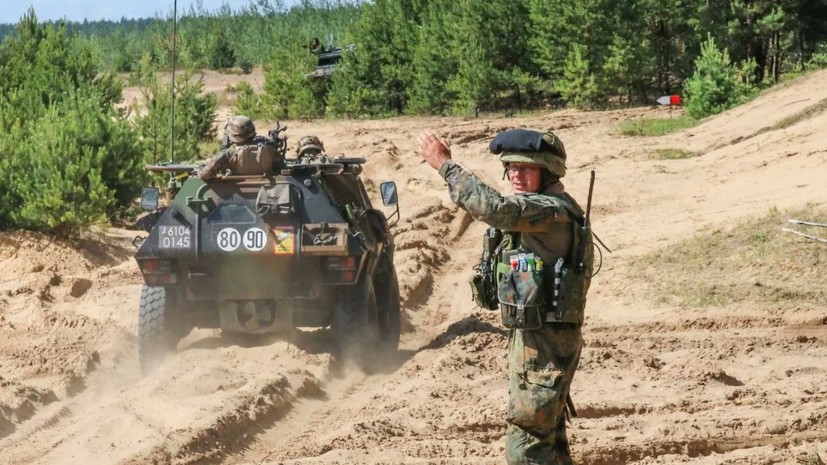 «Показать воинственный настрой»: в Литве накануне саммита НАТО проходят военные учения