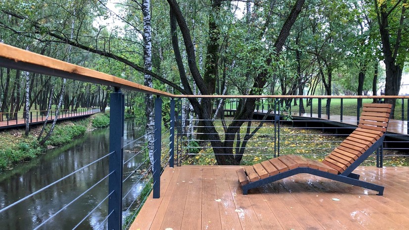 В парке «Яуза» создадут тематические маршруты для прогулок и спорта