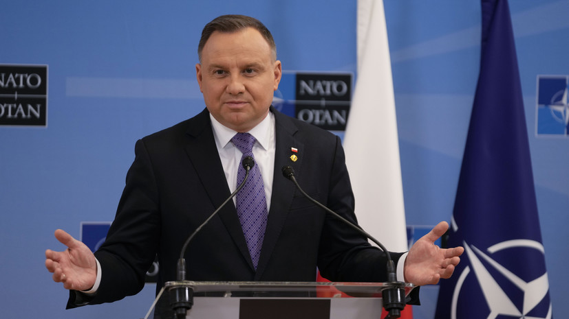 Президент Польши Дуда выразил надежду на членство Украины в НАТО через несколько лет
