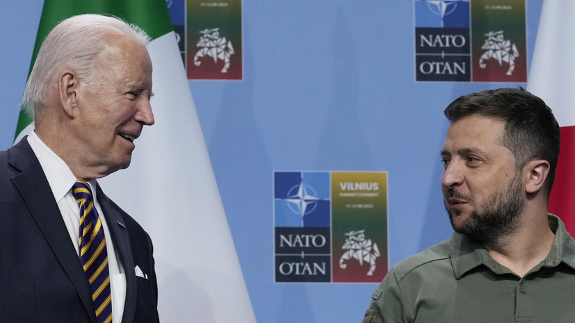 Байден на саммите НАТО решил ответить на вопрос журналиста вместо Зеленского
