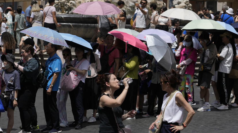 Власти Италии выпустили экстренное предупреждение из-за аномальной жары
