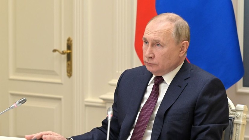 Путин заявил, что контрнаступление Украины не имеет успеха
