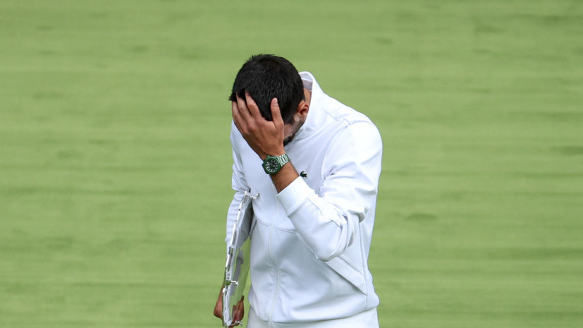 Джокович впервые на Уимблдоне проиграл матч, в котором взял первый сет