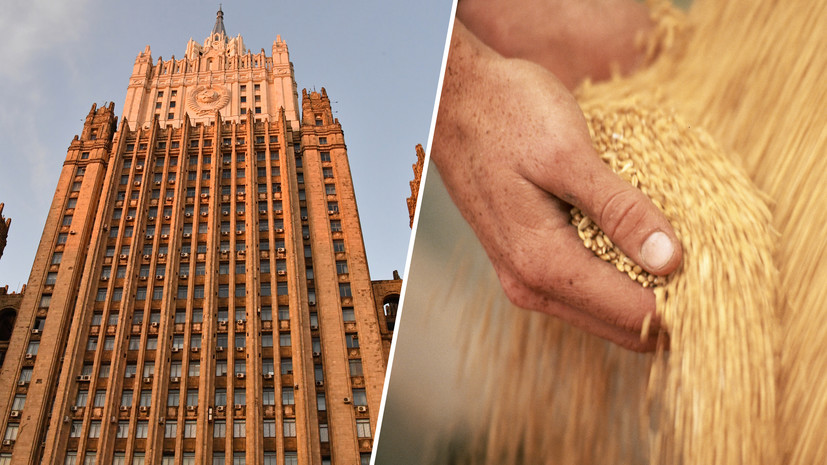«Инициатива теряет смысл»: МИД РФ объявил о прекращении действия зерновой сделки