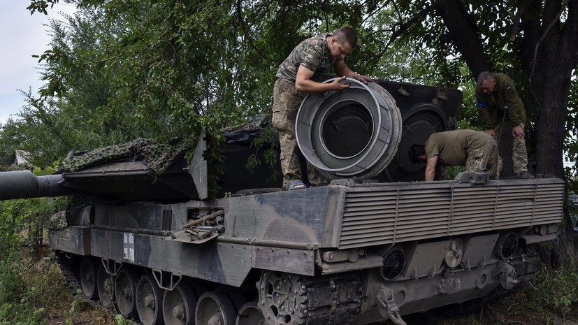 В Польше открыли центр по ремонту поставляемых на Украину танков Leopard