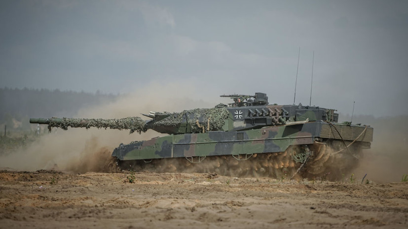 Минобороны: на Запорожском и Южно-Донецком направлениях уничтожили семь танков Leopard