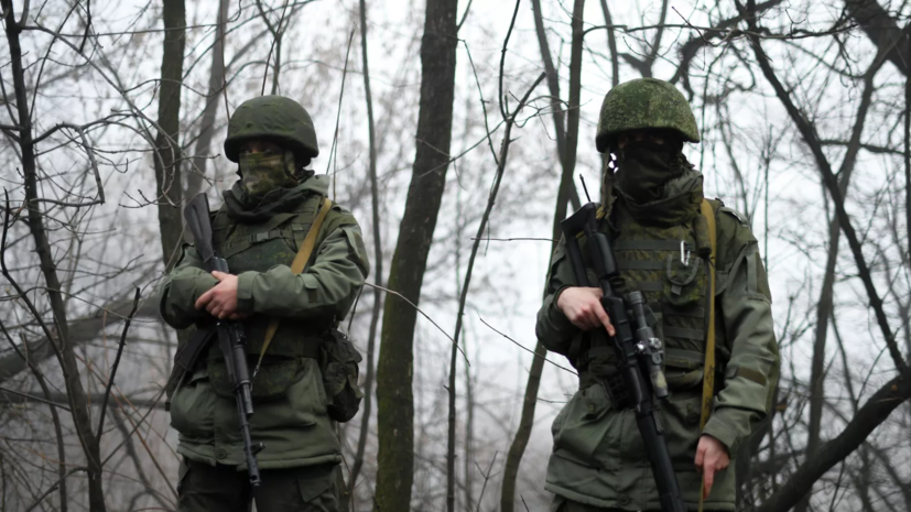 Военная хроника: российские добровольцы из бригады «Волки» проходят подготовку в ЛНР