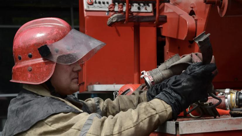 Во Владикавказе загорелась кровля зала тяжёлой атлетики спорткомплекса «Динамо»