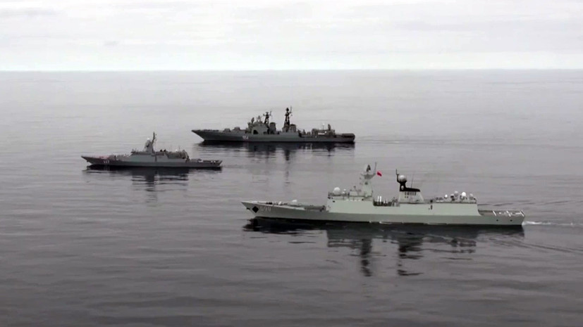 ТОФ: корабли ВМС Китая прибыли во Владивосток после совместных учений