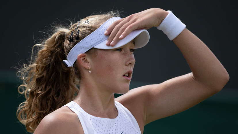 Российская теннисистка Мирра Андреева пошутила после победы над украинкой Ястремской